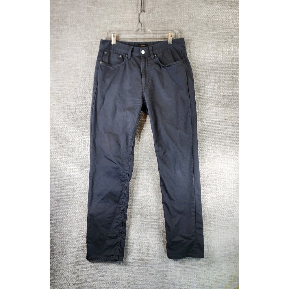 Quince Comfort Stretch Traveler 5-Pocket Pants Mens 32x32 Gray Cotton